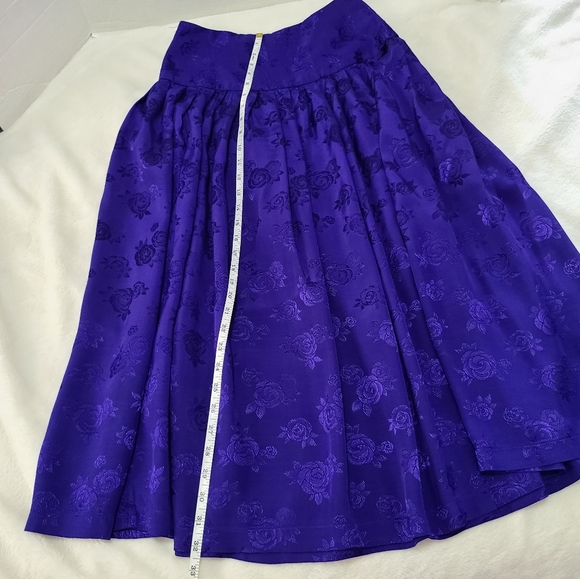 Vintage Marie st Clair 100% rayon womens skirt size 8 - Picture 10 of 11